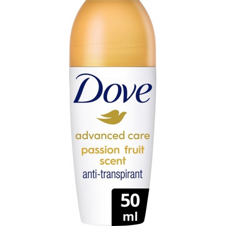 DOVE Déodorant Advanced Care Go Fresh aux Fruit de la Passion 72H le roll-on de 50ml