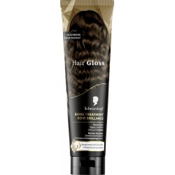 SCHWARZKOPF Coloration Cheveux Semi-Permanente Soin Brillance Raviveur de Couleur Châtain Chocolat HAIR GLOSS le tube de 150ml