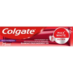 COLGATE Dentifrifice Blancheur Max White Multiprotec le tube de 75ml