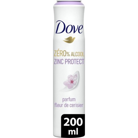 DOVE Déodorant Zinc Protect à la Fleure de Cerisier 200ml