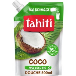 TAHITI Recharge gel douche coco la recharge de 500ml