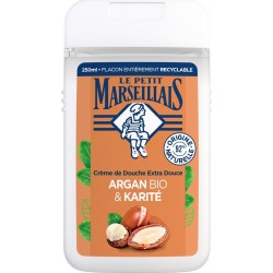 LE PETIT MARSEILLAIS Gel Douche Argan & Karité Hydrate et Nourrit Bio 250ml