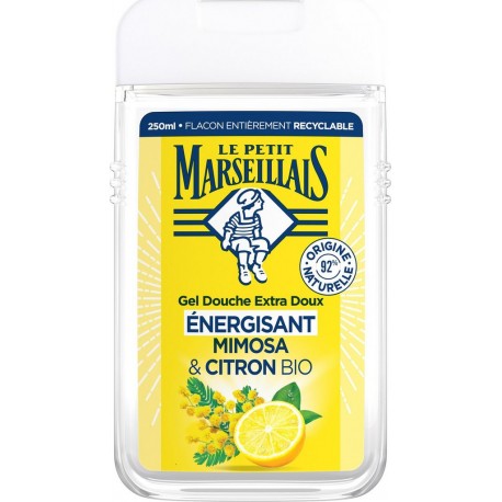 LE PETIT MARSEILLAIS Gel Douche au Mimosa & Citron 250ml