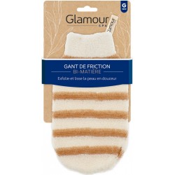 GLAMOUR Gant de Friction Bi-Matère PARIS le gant