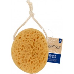 GLAMOUR Eponge de Bain Extra Douce & Massante PARIS l'éponge de bain