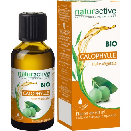 NATURACTIVE Huile De Massage Végétale Calophylle Bio 50ml