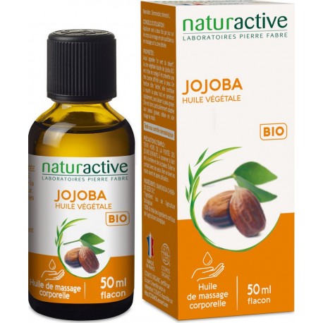 NATURACTIVE Huile De Massage Végétale Jojoba Bio 50ml