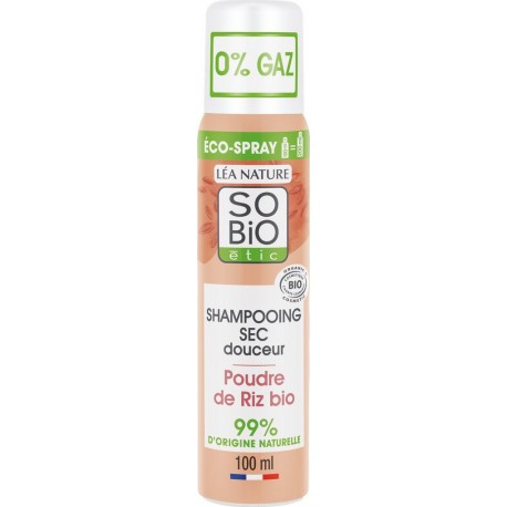 SO BIO ETIC Shampooing sec, Poudre de Riz Bio SO'BIO ETIC 100ml