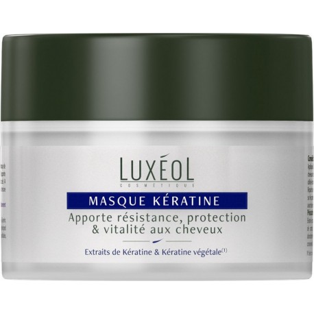 LUXEOL Masque Cheveux à la Kératine Résistance Protection et Vitalité 200ml