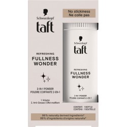 TAFT Poudre Coiffante 2en 1 Volume Longue Durée Effet Matifiant 10g