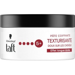 TAFT Cire cheveux Pâte Coiffante Texturisante Effet Longue Durée 100ml