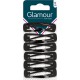 GLAMOUR Barrettes à Cheveux Noire PARIS les 12 barettes à cheveux