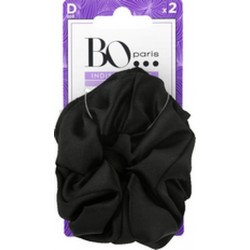 BO PARIS Elastique Cheveux Froufrou noir la pièce