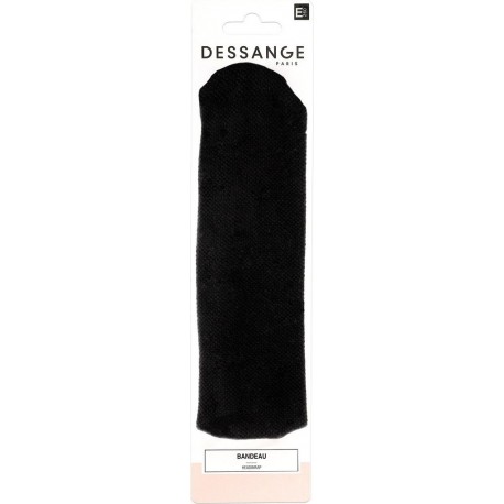 DESSANGE Bandeau Noir Confort le bandeau