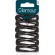 GLAMOUR Barrettes Brillant Noir PARIS les 12 barrettes