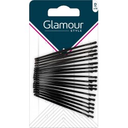 GLAMOUR Epingle à Chignon Noir PARIS les 18 épingles