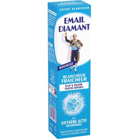 EMAIL DIAMANT Dentifrice Fraicheur Blancheur le tube de 75ml