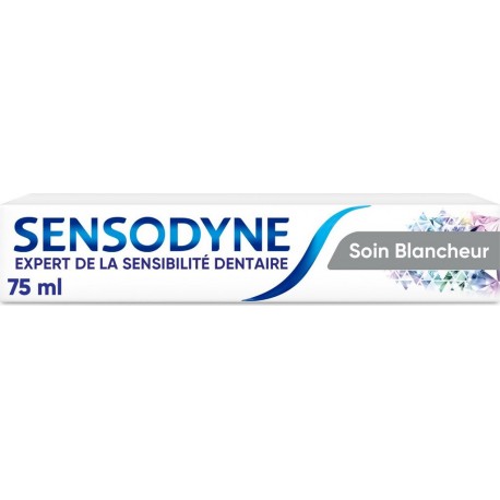 SENSODYNE Dentifrice Soin Blancheur Triple Action le tube de 75ml