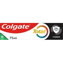 COLGATE Dentifrice Total Charbon le tube de 75ml