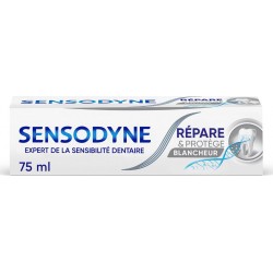 SENSODYNE Dentifrice Répare & Protège Blancheur Novamin le tube de 75ml