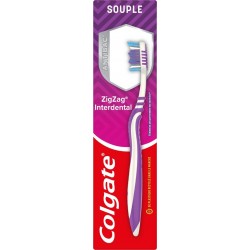 COLGATE Brosse à Dents Zig Zag Souple la brosse à dents