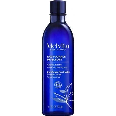 MELVITA Soin Visage Eau Florale de Bleuet 200ml