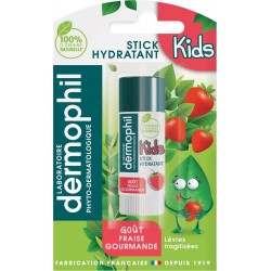 DERMOPHIL Stick À Lèvres Hydrate Et Protège Goût Fraise Gourmande Kids (GMS) le stick à lèvres