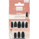 GLAMOUR Faux Ongles Stiletto Noir BEAUTE 24 pièces