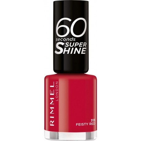 RIMMEL Vernis à Ongles Rouge Shine Feisty Teinte 313 le vernis à ongles