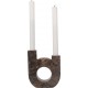 NC Bougeoir Candle, Marron, 3,5x12x14 Cm