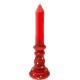 NC Bougie Chandelle colorama 20cm Rouge