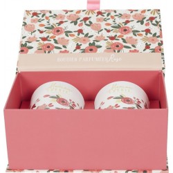 NC Coffret 2 Bougies Parfumées maman Chérie 8cm Rose