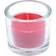 NC Bougie Verrine Parfumée essentiel 9cm Fruits Rouges