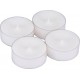 NC Lot De 4 Bougies Parfumées Chauffe-plat trendie Neige Éternelle