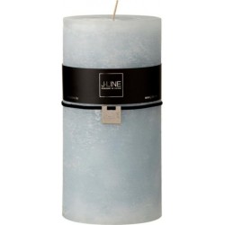 Clair Bougie Cylindrique Déco junina 20cm Bleu Clair