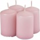 NC Lot De 4 Bougies Pilier essentiel Ii 6cm Cerisier En Fleurs