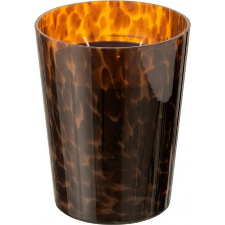 NC Bougie Parfumée noa 16cm Bois De Santal Marron