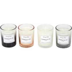 NC Lot De 4 Bougies Parfumées harmony 6cm Multicolore