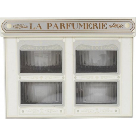 Coffret 4 Bougies Parfumées parfumerie 35g Blanc