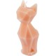 NC Bougie Déco Chat arty 13cm Blush