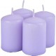 NC Lot De 4 Bougies Pilier essentiel Ii 6cm Lavande