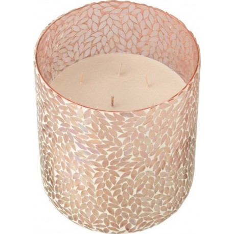 NC Bougie Parfumée Mosaïque cyra 25cm Tender Rose