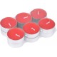 NC Lot De 12 Bougies Chauffe-plat essentiel 3,5cm Fraise