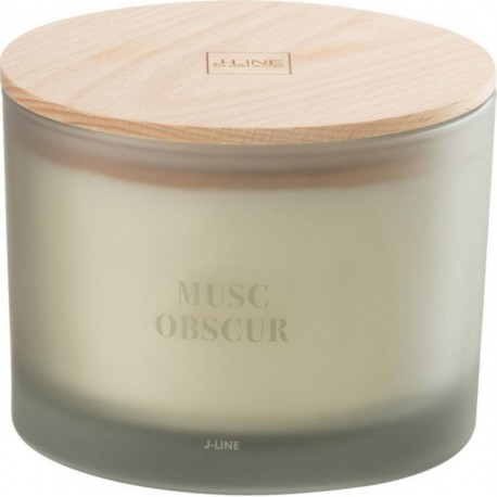 NC Bougie Parfumée accords Essentiels 10cm Musc Obscur