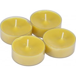 NC Lot De 4 Bougies Parfumées Chauffe-plat trendie Miel Sauvage