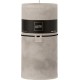 Clair Bougie Cylindrique Déco junina 20cm Gris Clair