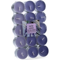 NC Magic Lights 8030650151106 Bougie En Cire Rond Lavande Violet 30 Pièce(s)