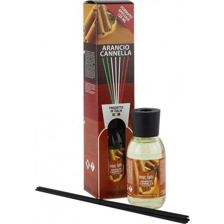 Mikado Diffuseur De Parfum Orange-cannelle 125ml. Magic Lights