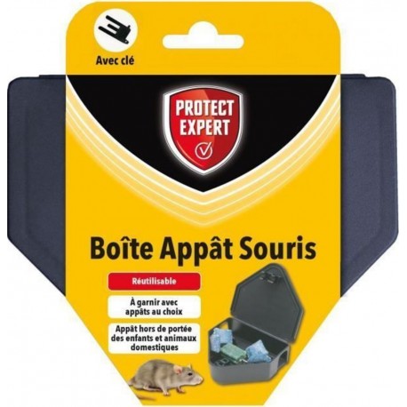 NC Protect Expert Boitsou Boîte Appât Souris Avec Clé De Fermeture Pex