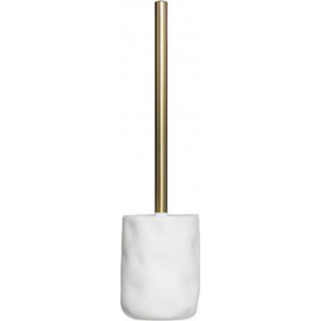 Brosse Wc Design indonésie 39cm Blanc